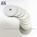 80mm Dry Type Flexible Diamond Grinding Polishing Pads for Marble